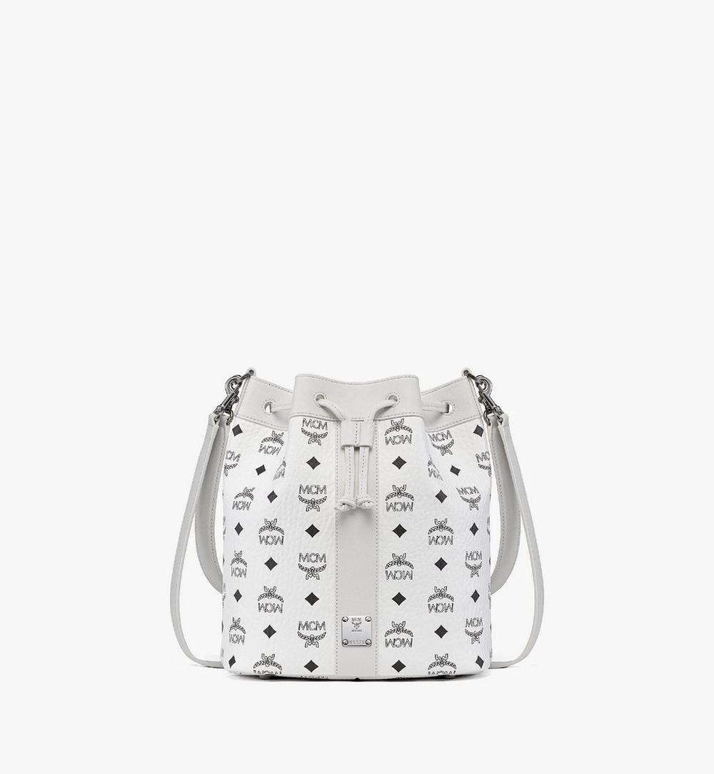 กระเป๋าเชือกรูด Dessau ลาย Visetos สี white